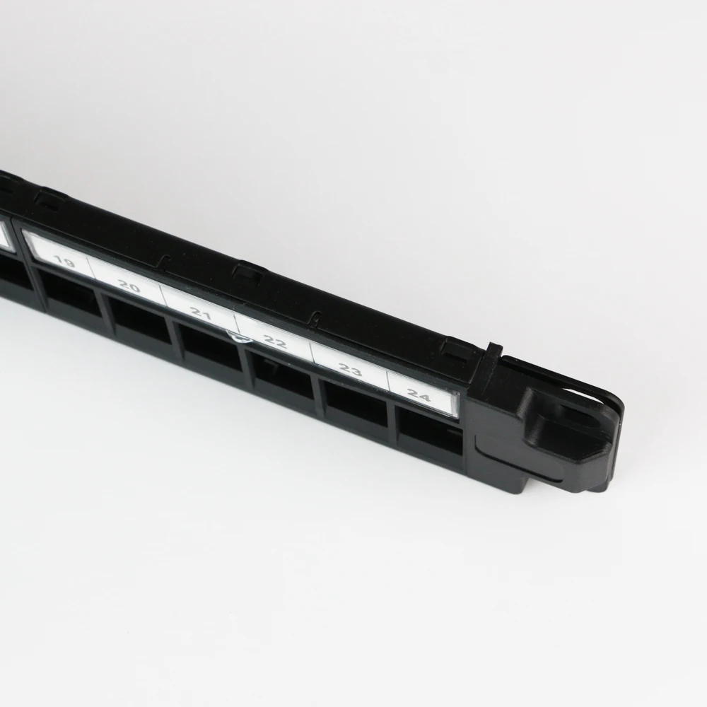  Модульные Разъемы rj45 UTP RJ45 24 порта пустая патч-панель с