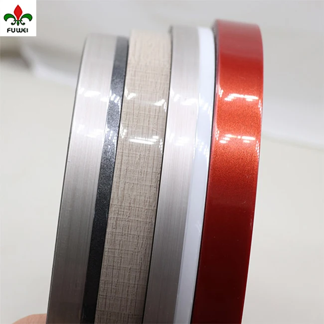 Полоски-ленты для шкафов, столешницы, офисная мебель, декоративная деревянная ПВХ дверь, облицовочная кромка FUWEI