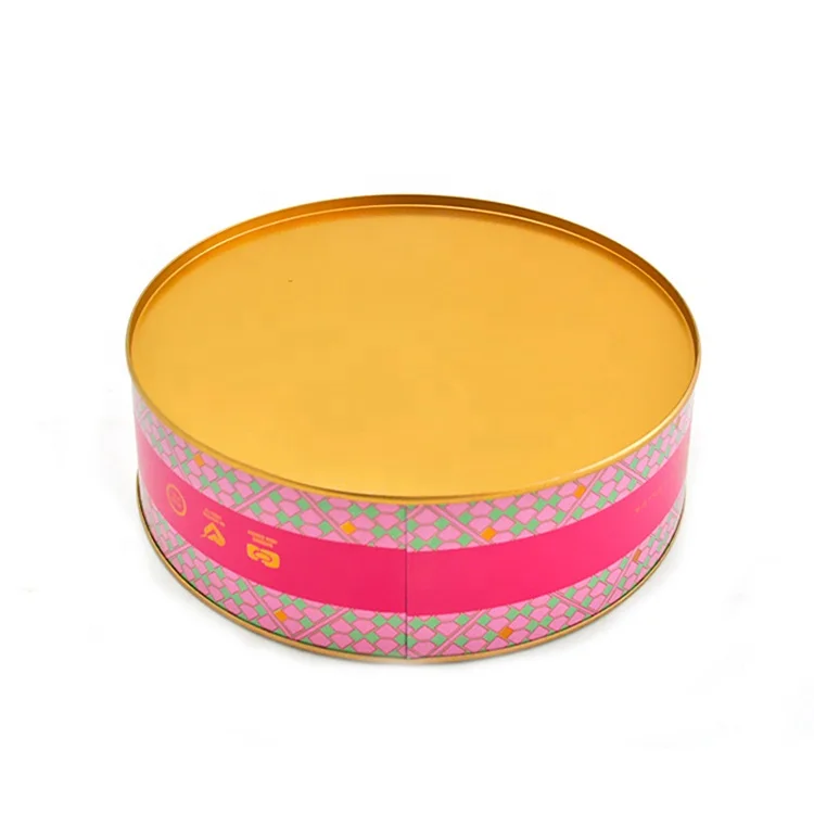 Round lever lid cookie candy chocolate food tin can-4.jpg