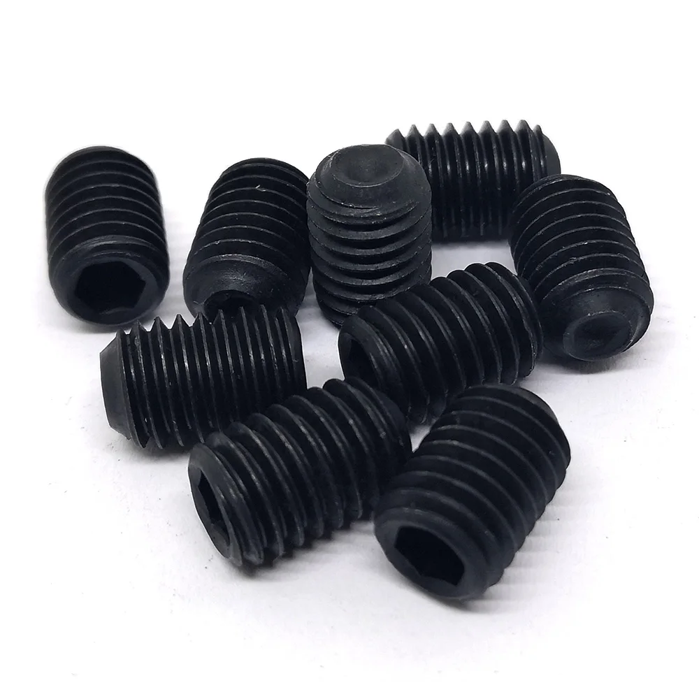 6061 Set Screw Aluminum Alloy Screw Inch American Full Series Of Slotted Bolt Directly Supplied Tin plated Grub Screw