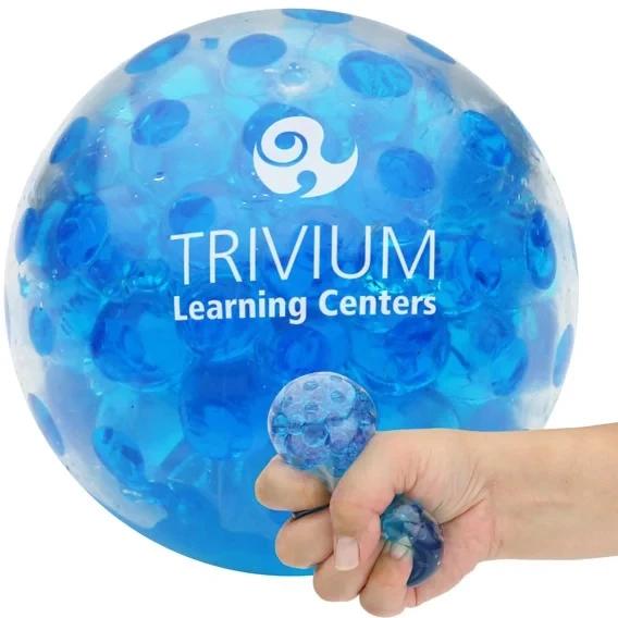 Printed Bead Squeeze Gel Balls Stress Balls/Stress Reliever/Stress Toy