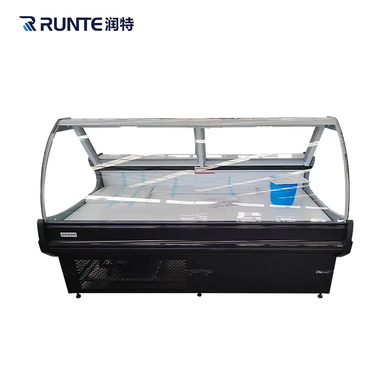 China factory prices Meat shop meat counter chiller freezers for sales