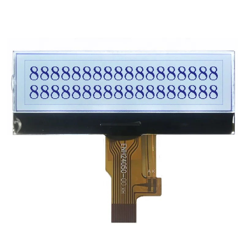 Custom Made LCD Display 240x50 Graphic LCD ST75256I Driver For DoorBell