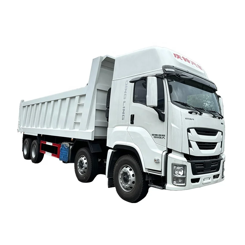 1SUZU GIGA  8x4 Mining Tipper Truck Diesel 40 Tons 12 Wheels Dump Truck for Sale