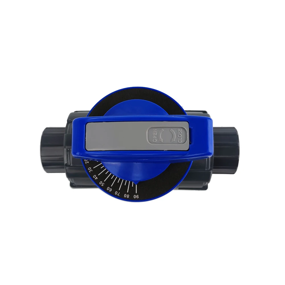 DN15 ~ DN25 CPVC 30 градусов V Шаровой Клапан FPM уплотнительное кольцо PTFE клапан седло NPT резьбовой Дозирующий