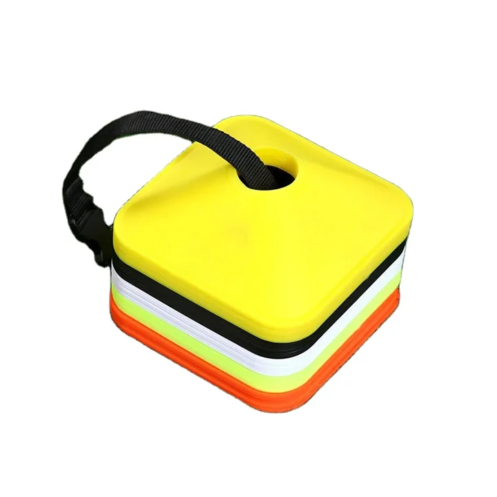 Football Square Training Obstacle Sign Plate Football Training Equipment