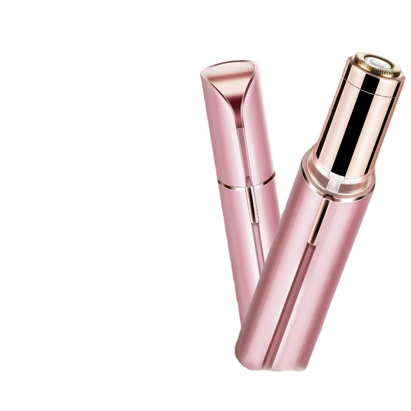 Безболезненное мини-электрическое средство для удаления волос на лице, портативный триммер для бритья лица.