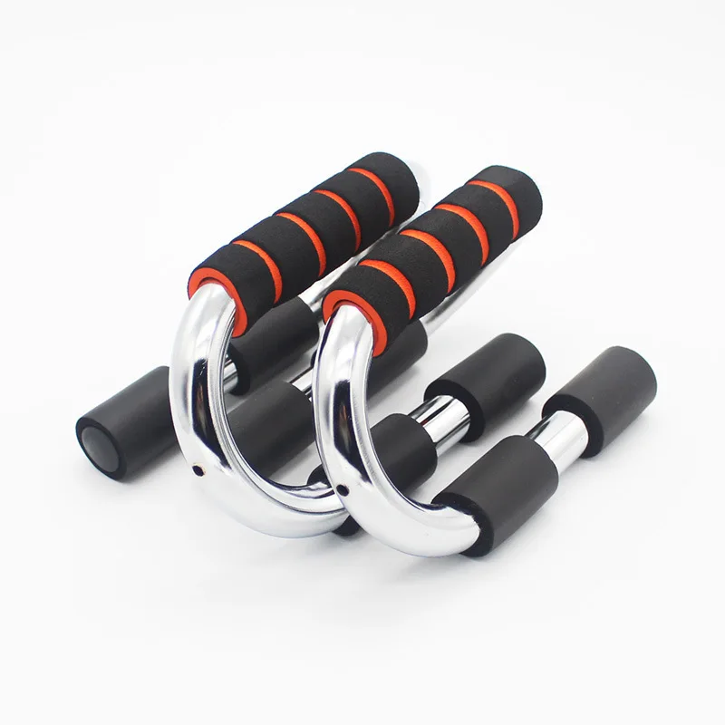 S-Shape Push Up Stand Support Rack Fitness Strength Chest Muscle Home Equipment Tool