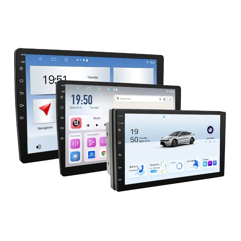 Android Auto Radio Car DVD Stereo Player 7/9/10 Inch 4G 64G Universal BT5.0 WIFI6 Multimedia P15 Carplay Car Audio Player