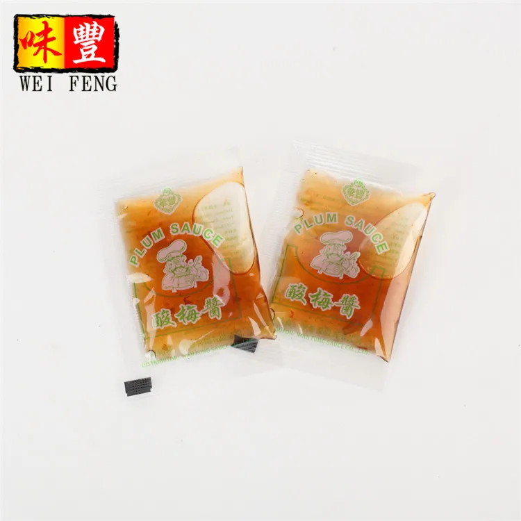 Factory Chinese Guangdong Restaurant Paste Small bag 8ml mini package Roasted Pig sauce sachet
