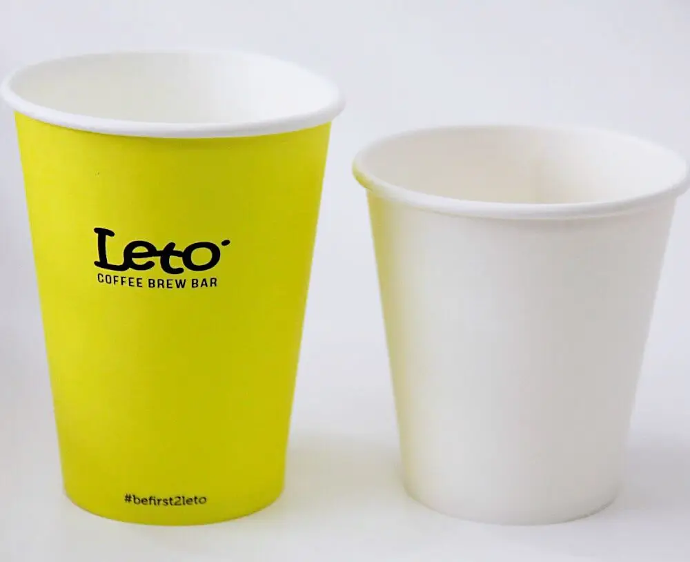 Hot sale  manufacturer China YiNuo colorful paper cup for soft drink for the party