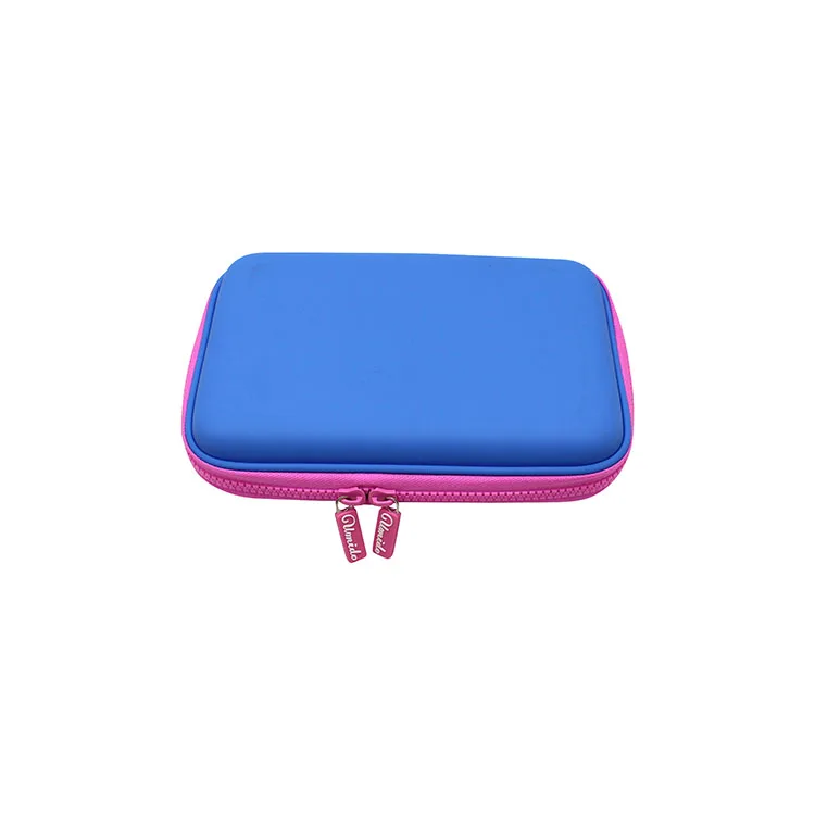 Custom Logo Brand Pencilcase Personalized Pu Pencil Box Stationary Pencil Case With Zipper