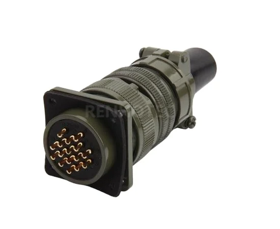 MIL-C-5015 connector 3 pin 14pin MIL-C-5015 connector  4 pin ip67 MIL-C-5015 connector