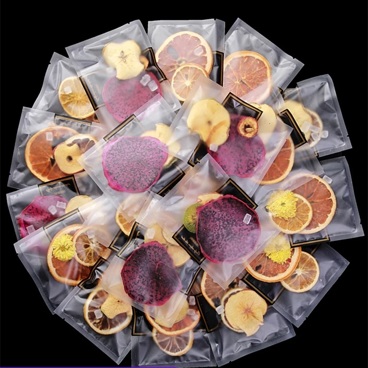 Натуральные сухие фрукты ручной работы, подарочные пакеты, смешанные сухофруктовые ломтики со вкусом Детокс-чая