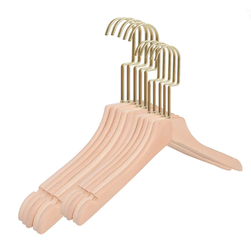 Wholesale Hot Sale Wood Men Dry Suit Cloth Coat Clothing Hanger Coat Hanger Wholesale Product Wooden Coat Hangers Garment Rack