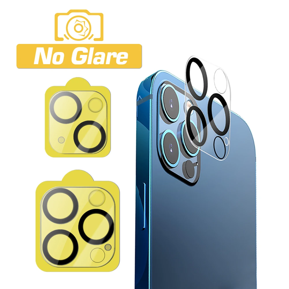 Amazon Hot Sale 0.2mm Camera Lens Screen Protector for iPhone 13 Pro HD Camera Lens Protective Film for iPhone 12 Pro Max