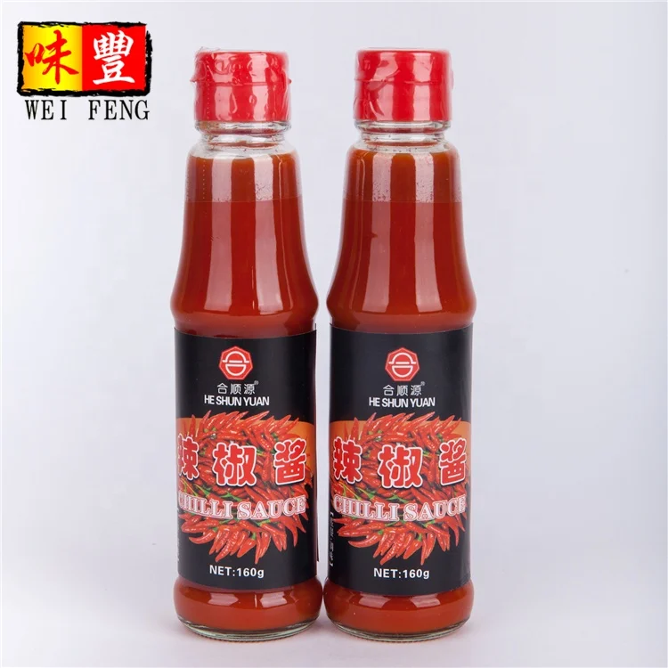 Chinese Brands OEM Factory HACCP BRC HALAL Red Chilli Paste Glass Bottle or Sachet Spicy Sambal Oelek Chili Sauce Hot