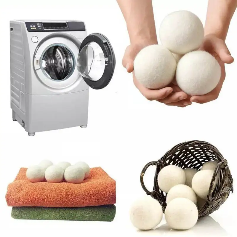 Многоразовые шарики для сушки ежей стирки