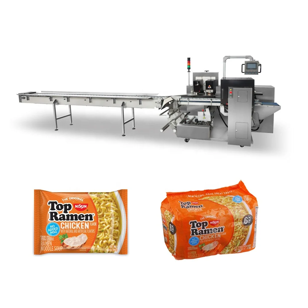 Food Paper Cup Bar Soap Biscuit Rotary Flowpack auto bagger automatic continuous film bag filling and sealing packaging machine