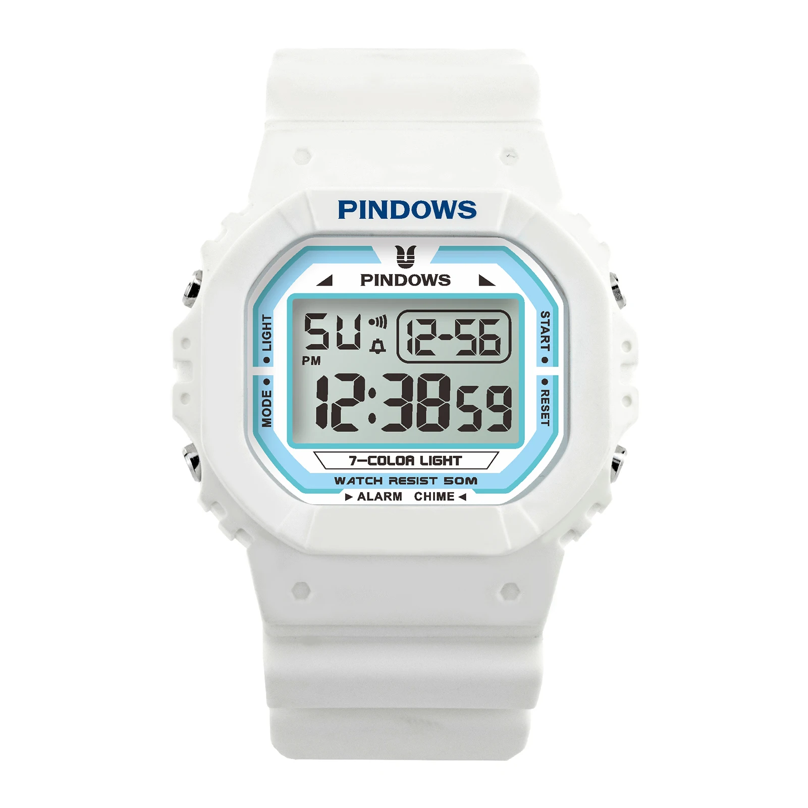 Pindows Fashion Watch Men G LED Digital Shock Sport Waterproof Watch Military Outdoor Running Stopwatch Wristwatch Mens Watches