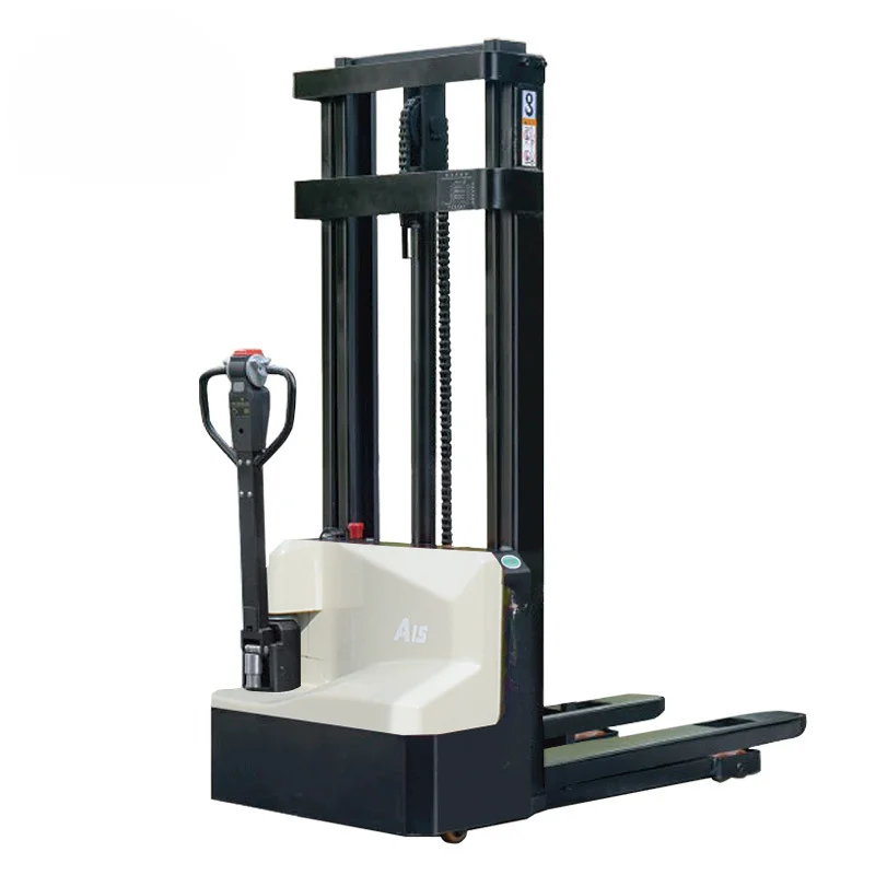 Brand hydraulic hand operated manual lifter forklift Pallet Truck Lift Stacker 1 Ton Electric Battery Forklift In Warehouse