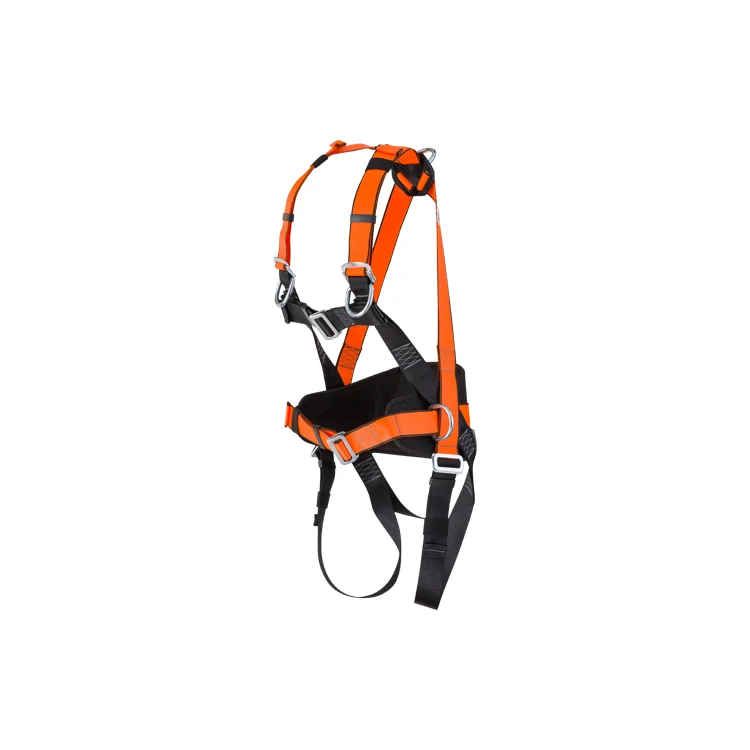 China cheaper price buy full body roofing electrician double hook safety harness belt with lanyard