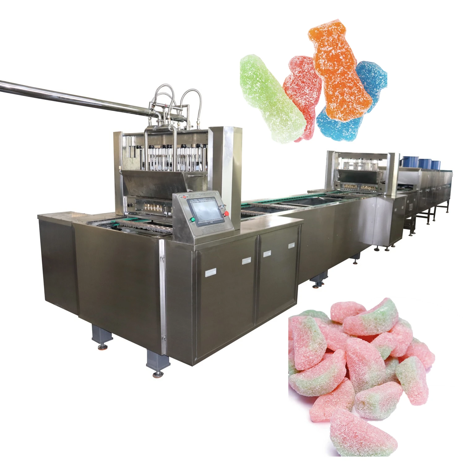 SE-300 Fully Automatic Small Jelly Gummy Candy Making Machine Gummy Candy Production Line