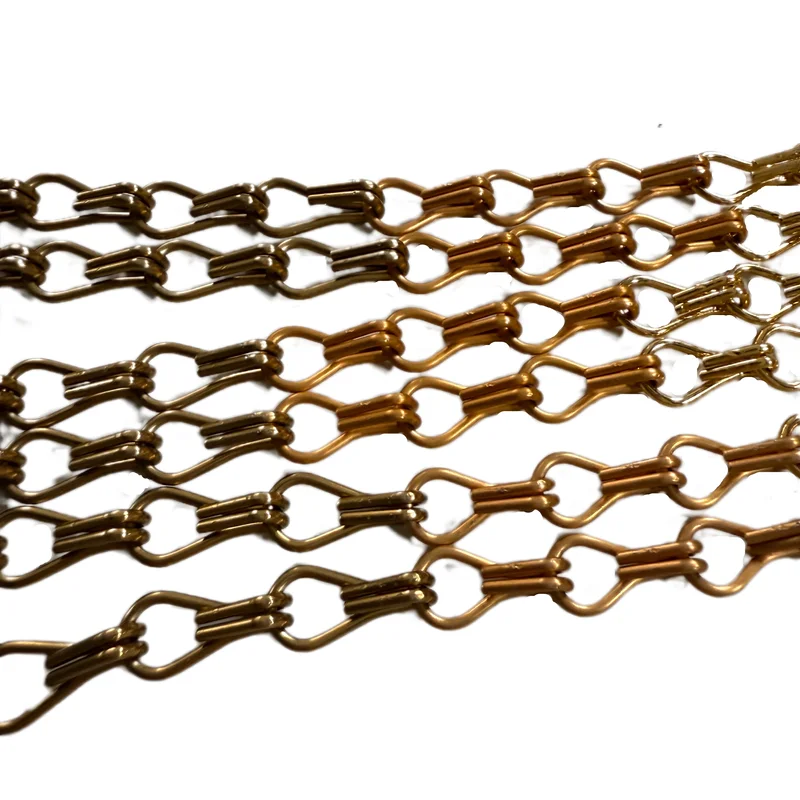 Chinese factory directly supplies acid and alkali resistant metal aluminum chains for partitions