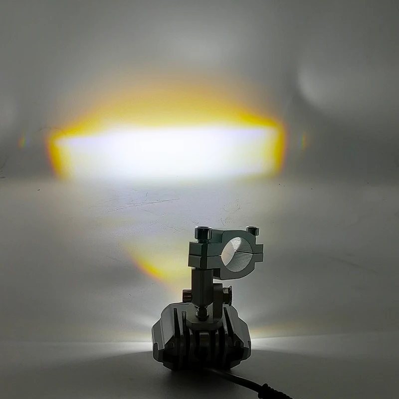 Motorcycle Auxiliary Lights 40W 6000K Spot Driving Fog Lamps For BMW R1200GS F800GS F700GS F650 K1600