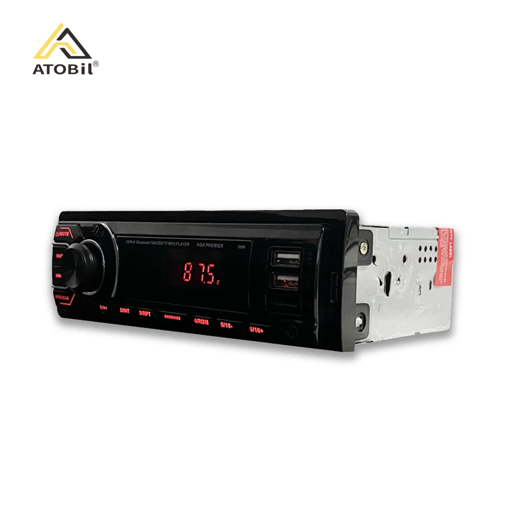 Высококачественный однодиновый стерео аудио с USB bt FM-передатчиком mp3 музыкальный плеер