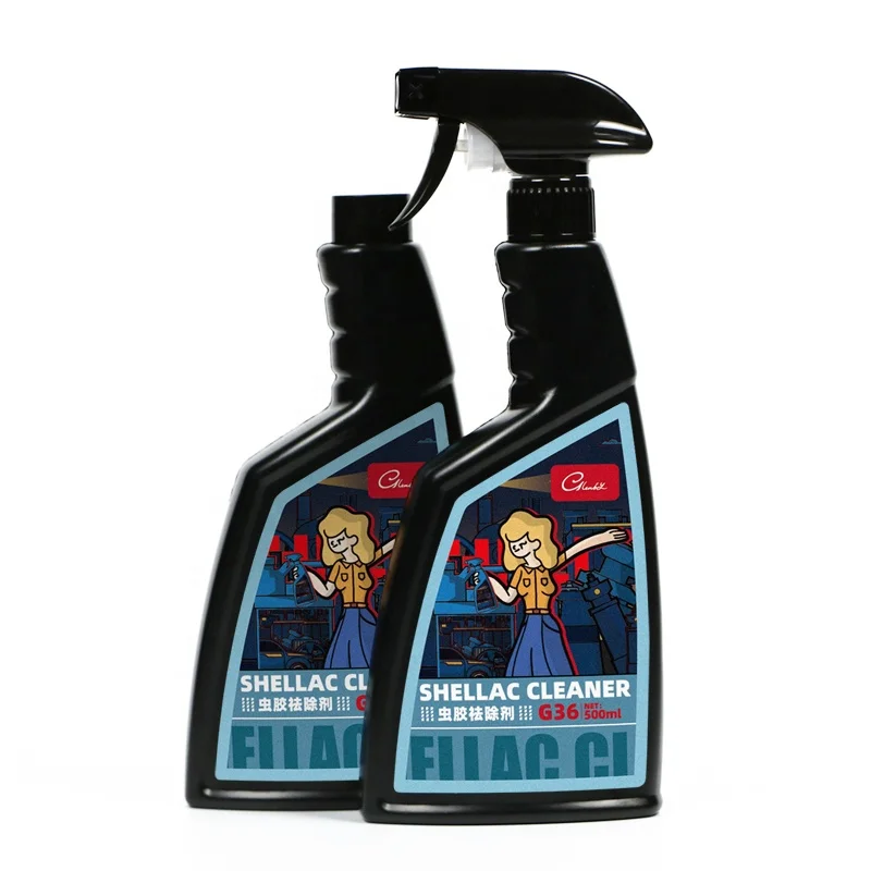 Shellac cleaner car surface cleaning beauty products, no-wiping shellac remover