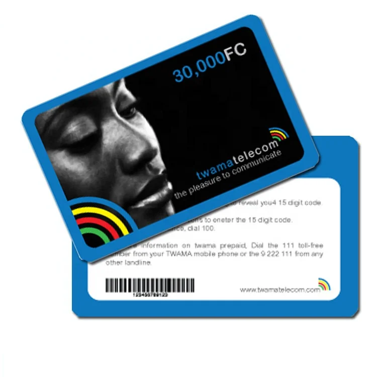 Colourful Customized calling card printing