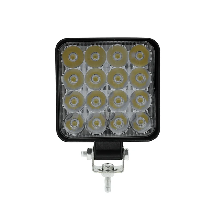 Hot sell led work light mini 48w 3inch square for off road 4x4 accessories led work light (1600301160461)