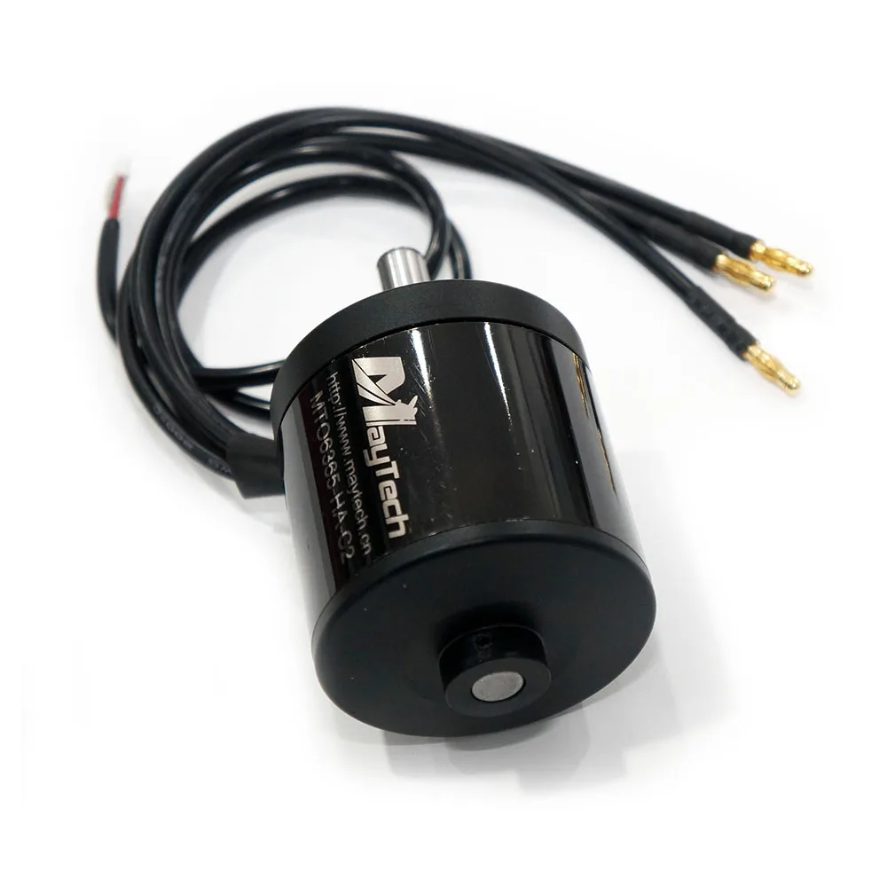 Maytech 6365 170KV Motor 10mm Shaft Outrunner Brushless Motors for Cable Camera Bike Robotics Closed Cover Electric Engine