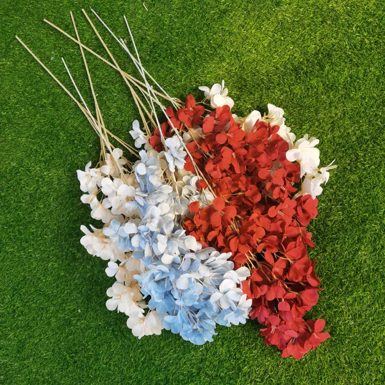 artificial butterfly flowers bridal bouquet wedding flower decorative  flowers & wreaths artificial  bunch orchid home in bulk