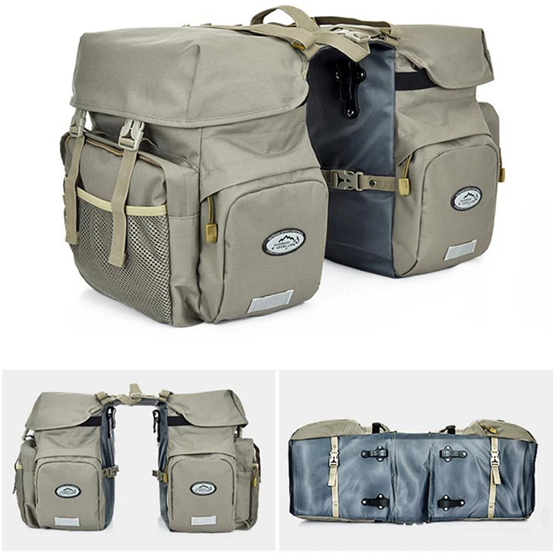 Wholesale Outdoor Waterproof Travel Cycling Rear Rack Saddlebag Bike Bicycle Pannier Saddle Bag