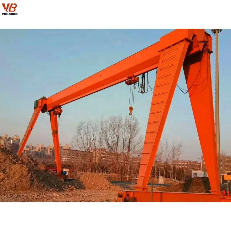 6T 8T 16T Double Girder China Gantry Crane Manufacturer 20Ton Truss Type Gantry Crane