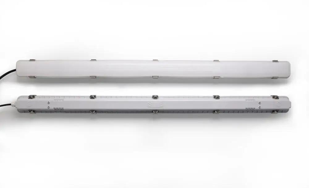 Led Batten IP65 Waterproof Diffuser 110LM/W 50W 4FT 5FT LED Linear Pendant Light