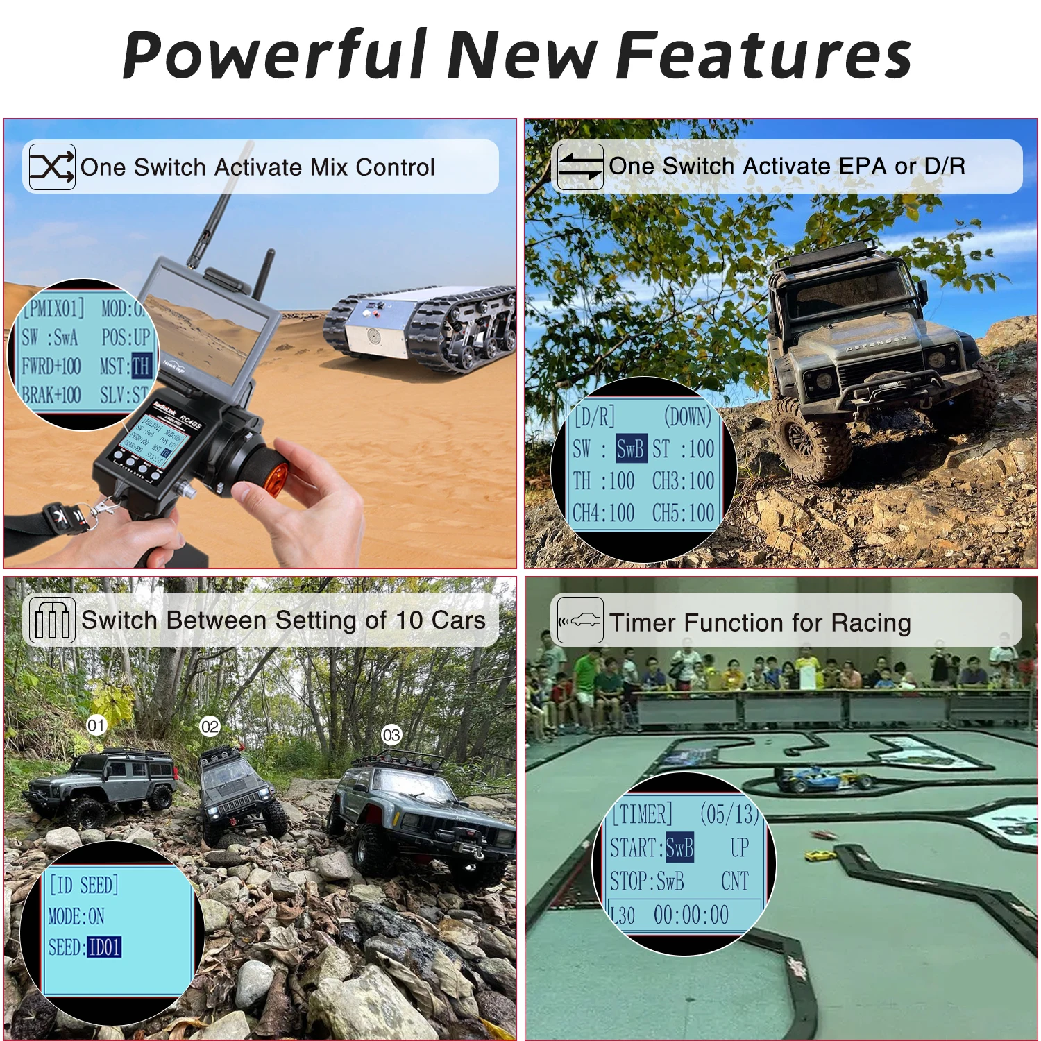 original RadioLink RC4GS V3 with RCFG Receiver 5 channels remote control surface Pistol transmitter RC RC4GS V3 for RC Car