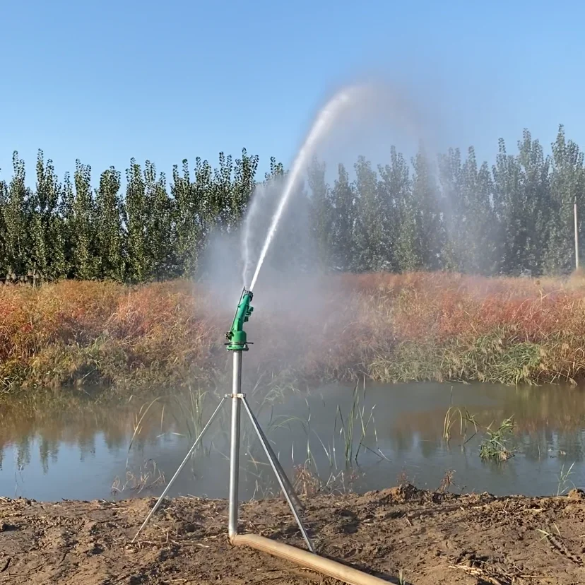 Cheap Wholesale Agricultural Metal Irrigation Rainwater Gun Agricultural Rainwater Spray Gun