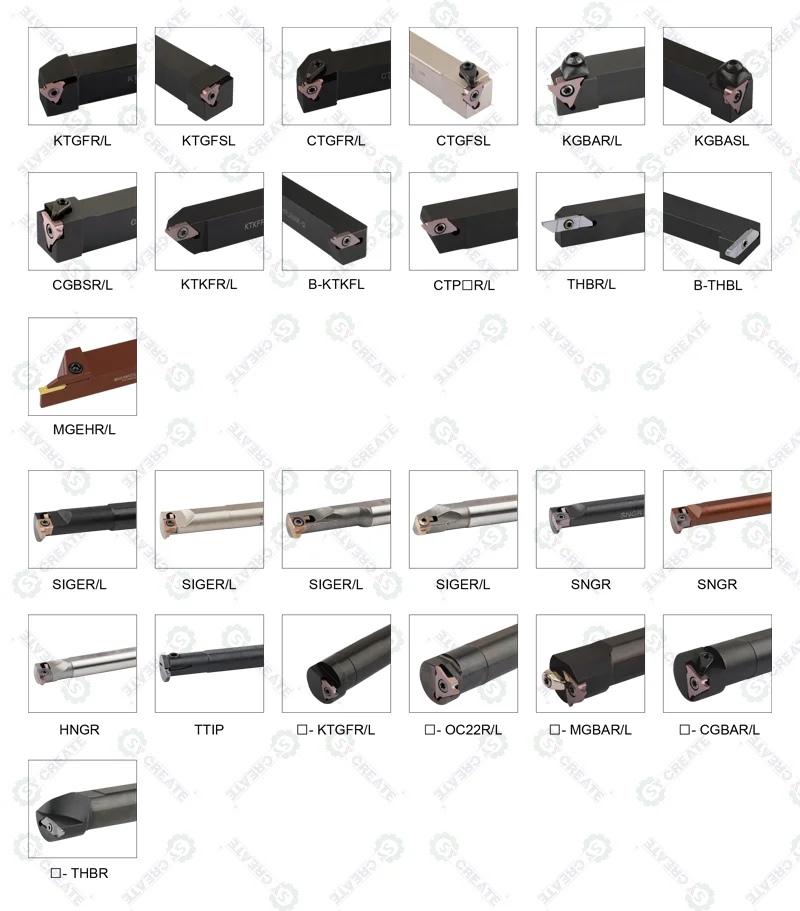 CNC lathe turning tools External Turning Tool holders for VBMT DCMT VNMG