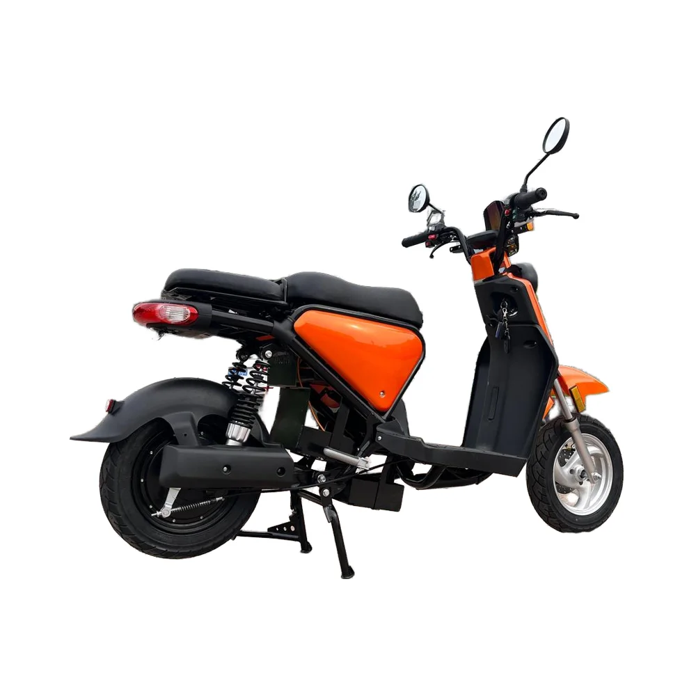 China Factory Electric Pedal Moped Fast Speed 80km/h 72V Lead Battery Adult Scooter Brushless Motor Vintage Motorcycles Style