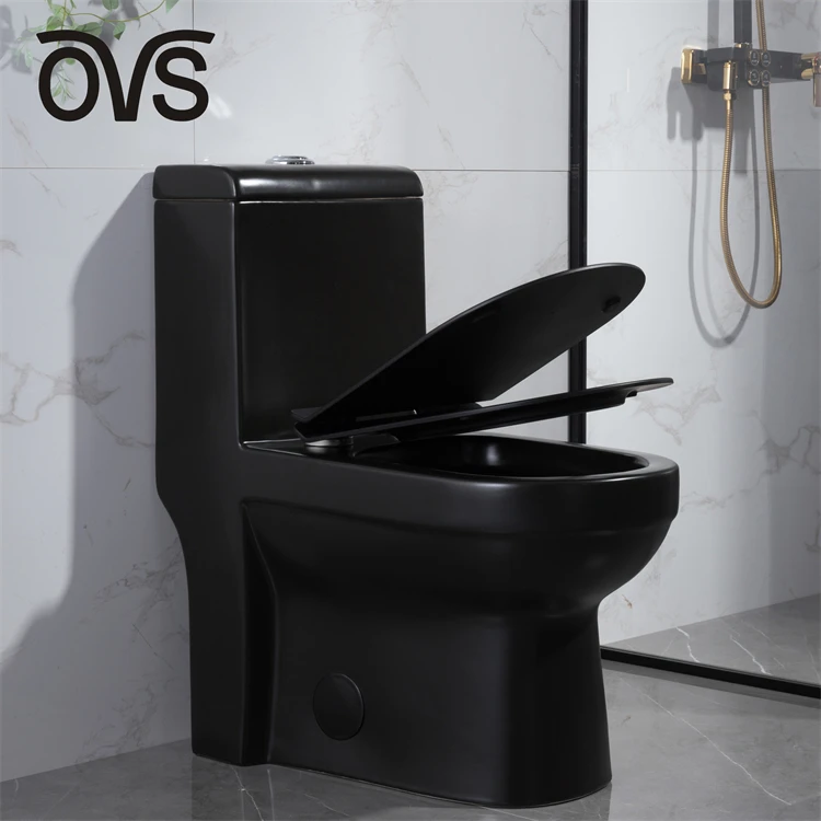 OVS Sanitary Ceramic Modern Bathroom Wc Compost Hotel Home Bathroom One Piece Toilet Wc Toilets