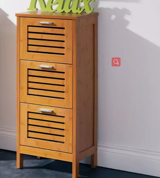 Мебель из бамбука с выдвижными ящиками для гостиной и ванной вес: под