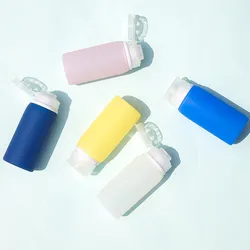 Customize Sauce Bottle/Mini Empty Food Grade Bpa Free Silicone Plastic Squeeze Sauce Bottle