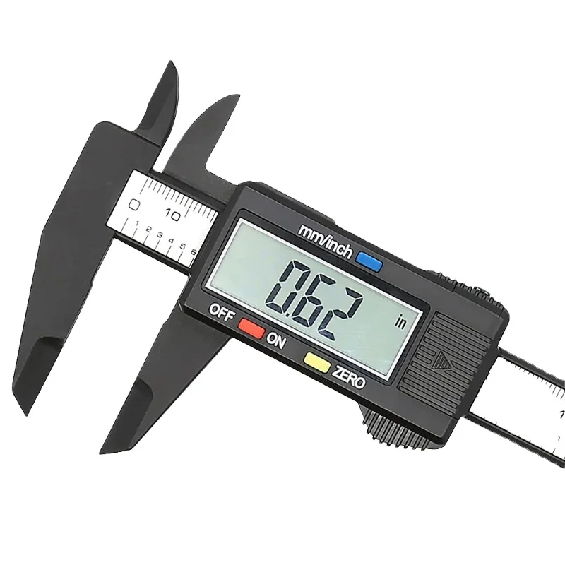 Wholesale good Promotion Mini Measure Tool Plastic Sliding digital Vernier Caliper with Inch Millimeter Conversion for household