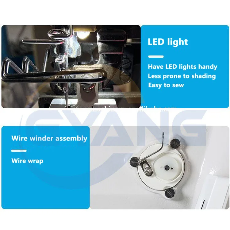 Computer Straight Eye Sewing Machine Lobar Suit Button Hole Sewing Machine Made in China