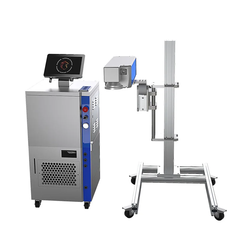 3w flying UV laser desktop QR Batch code printer