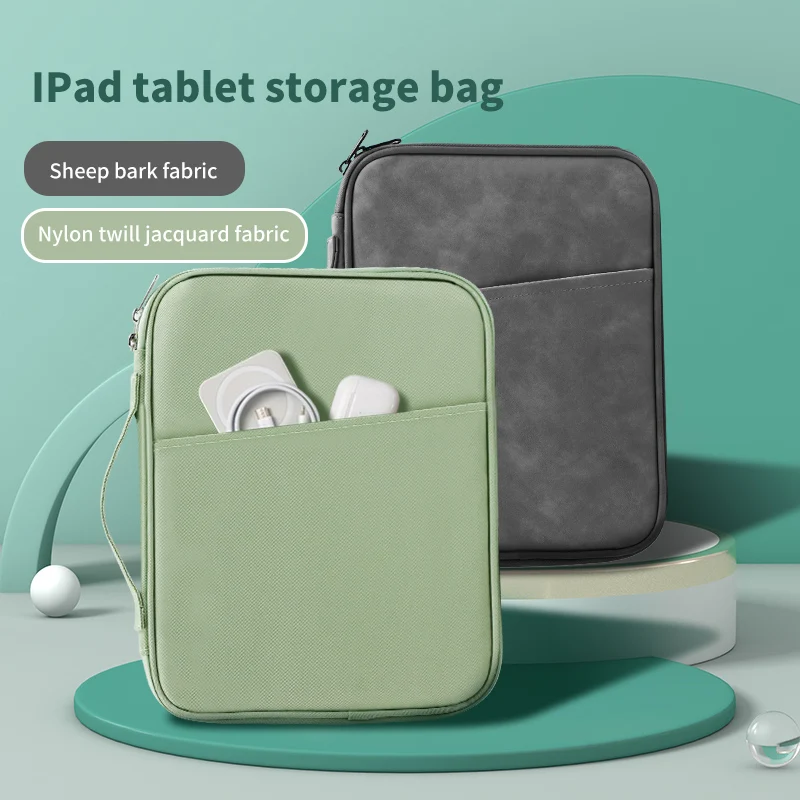 Custom 9-11Inch Tablet Sleeve Case for Ipad and Keyboard storage Protective Portfolio Organizer Bag For iPad
