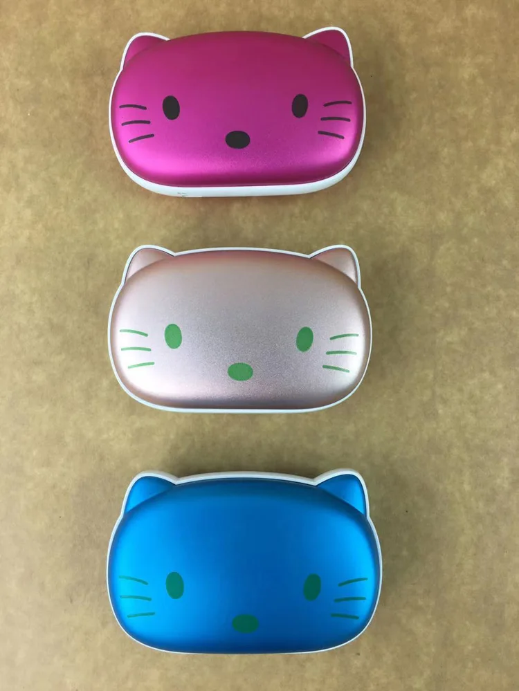 5000mAh Hand Warmer Power Bank Rechargeable Mini Powerbank Colorful Cute Portable Charger Power Bank